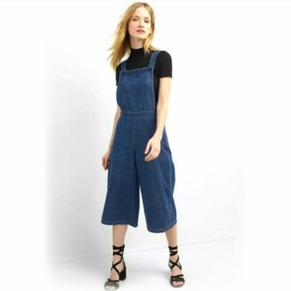 gap wide leg overalls